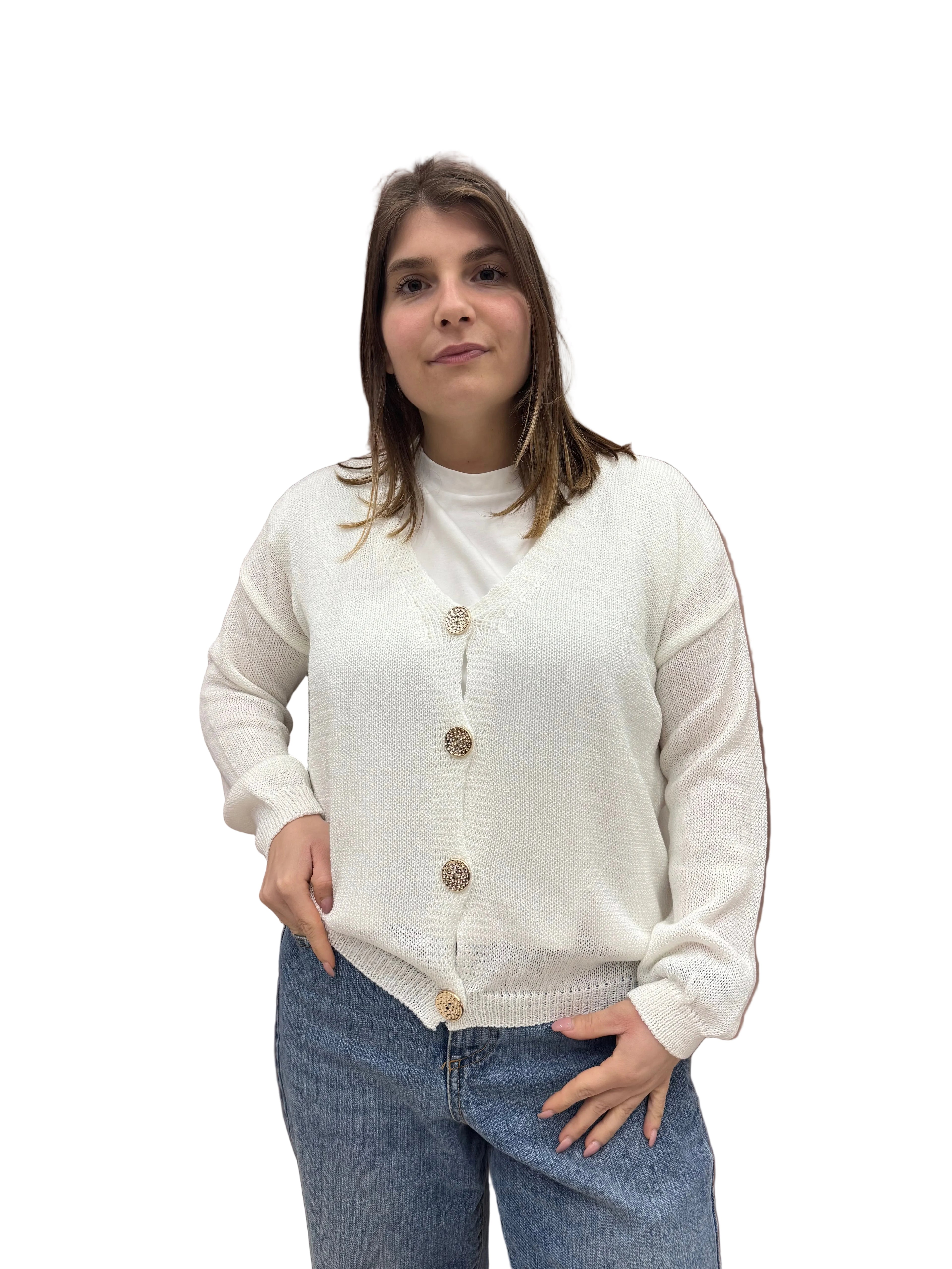 Cardigan bianco