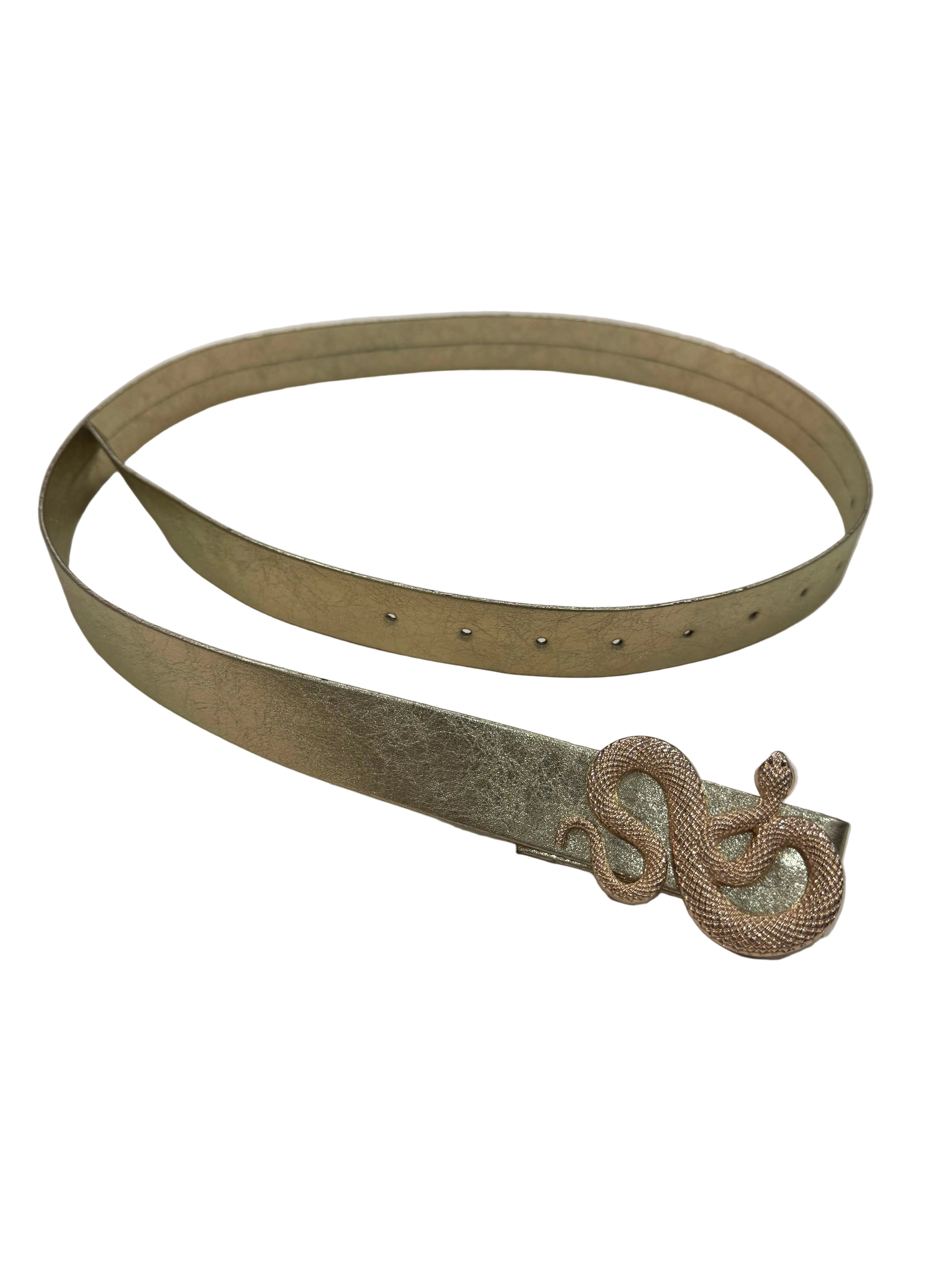 Cintura serpente oro